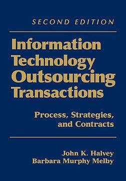 portada information technology outsourcing transactions: process, strategies, and contracts, 2nd edition