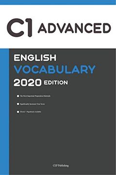 portada English c1 Advanced Vocabulary 2020 Edition [Englisch c1 Vokabeln]: The Most Important Words you Need to Know to Pass all c1 Advanced English Level Exams and Tests