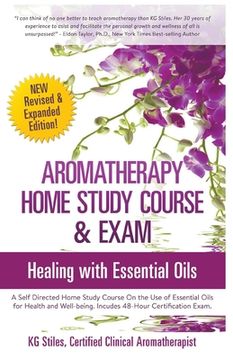 portada Aromatherapy Home Study Course & Exam (en Inglés)