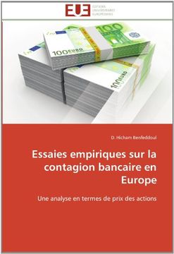 portada Essaies Empiriques sur la Contagion Bancaire en Europe (en Francés)