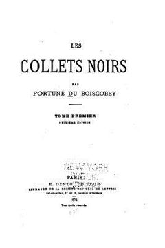 portada Les collets noirs (in French)