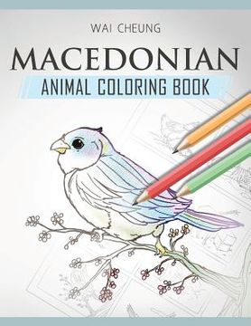 portada Macedonian Animal Coloring Book (en Inglés)