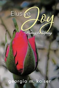 portada elusive joy: waiting for spring (en Inglés)