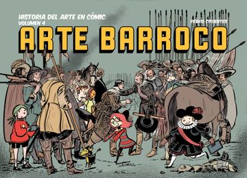 portada Historia del Arte en Comic: Arte Barroco (Vol. 4)