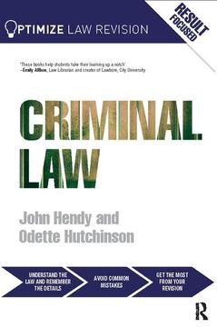 portada Criminal Law Statutes 2012-2013