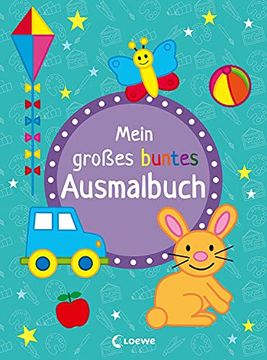 portada Mein Großes Buntes Ausmalbuch (Hase) (en Alemán)