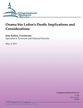 portada Osama bin Laden's Death: Implications and Considerations (en Inglés)