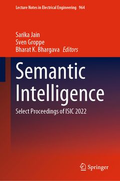 portada Semantic Intelligence: Select Proceedings of Isic 2022 (en Inglés)