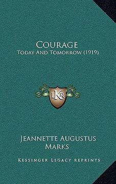 portada courage: today and tomorrow (1919)