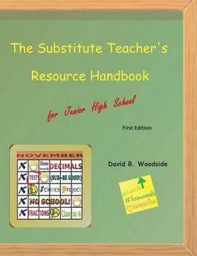 portada The Substitute Teacher's Resource Handbook: for Junior High School (en Inglés)
