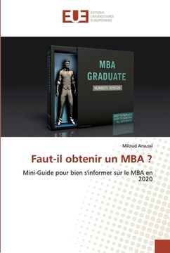 portada Faut-il obtenir un MBA ? (en Francés)