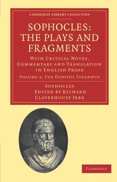 portada Sophocles: The Plays and Fragments 7 Volume Set: Sophocles: The Plays and Fragments Volume 1, the Oedipus Tyrannus Paperback (Cambridge Library Collection - Classics) 