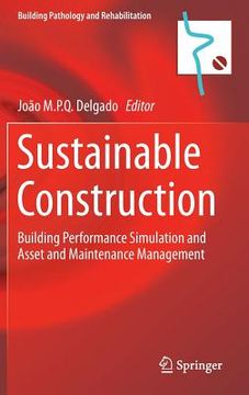 portada Sustainable Construction: Building Performance Simulation and Asset and Maintenance Management