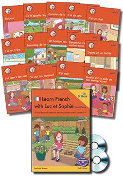portada Learn French With luc et Sophie 1Ere Partie (Part 1) Starter Pack Years 3-4 (2Nd Edition): A Story-Based Scheme for Teaching French at ks2 (in English)