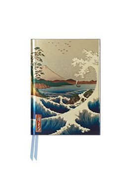 portada Hiroshige: Sea at Satta (Foiled Pocket Journal): 1 (Flame Tree Pocket Nots) (in English)