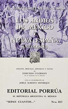 portada # 57. Los Indios de Mexico y la Nueva España (in Spanish)