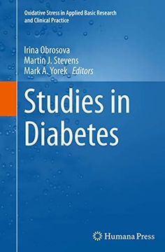 portada Studies in Diabetes (Oxidative Stress in Applied Basic Research and Clinical Practice) (in English)