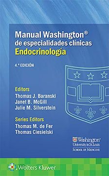 portada Manual Washington de Especialidades Clínicas. Endocrinología (in Spanish)