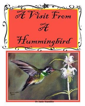 portada A Visit From A Hummingbird (en Inglés)