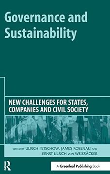 portada Governance and Sustainability: New Challenges for States, Companies and Civil Society (en Inglés)