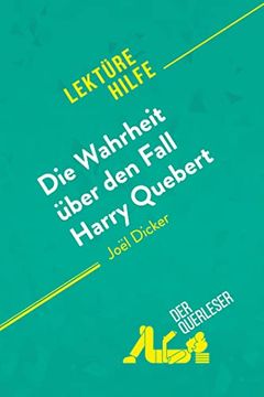 portada Wahrheit? Ber den Fall Harry Quebert von Jo? L Dicker (Lekt? Rehilfe) (in German)