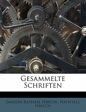 portada Gesammelte Schriften (in German)