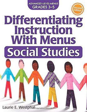 portada Differentiating Instruction with Menus: Social Studies: Grades 3-5