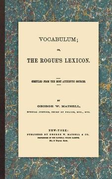 portada Vocabulum: Or, The Rogue's Lexicon