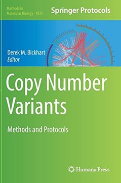 portada Copy Number Variants: Methods and Protocols (Methods in Molecular Biology) (en Inglés)