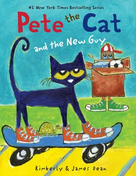 portada Pete the cat and the new guy (en Inglés)