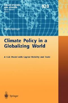 portada climate policy in a globalizing world: a cge model with capital mobility and trade (en Inglés)
