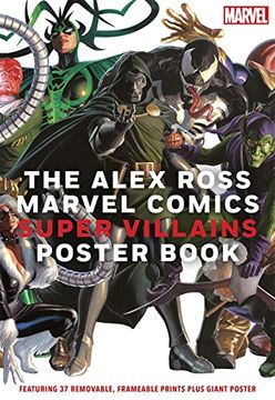 portada The Alex Ross Marvel Comics Super Villains Poster Book (en Inglés)