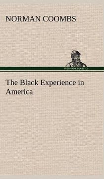 portada the black experience in america (en Inglés)
