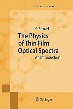 portada the physics of thin film optical spectra: an introduction (en Inglés)