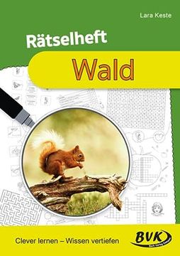 portada Rätselheft Wald: Clever Lernen? Wissen Vertiefen (Rätselhefte) (en Alemán)