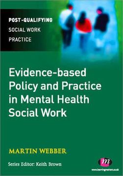portada evidence-based policy and practice in mental health social work