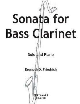 portada Sonata for Bass Clarinet (en Inglés)