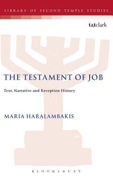 portada the testament of job: text, narrative and reception history (en Inglés)