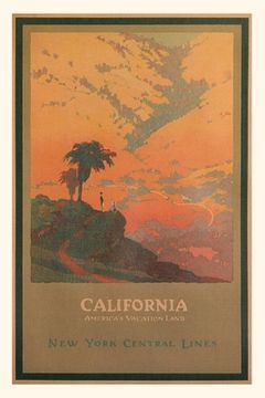 portada Vintage Journal Trevel Poster for California (in English)