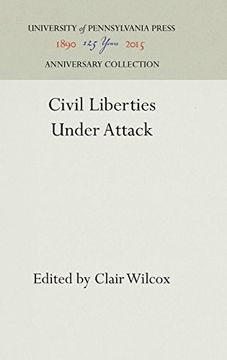 portada Civil Liberties Under Attack (Publications of the William j. Cooper Foundation, Swarthmore) (en Inglés)