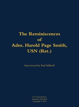 portada Reminiscences of Adm. Harold Page Smith, USN (Ret.) (in English)