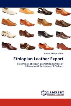 portada ethiopian leather export (en Inglés)