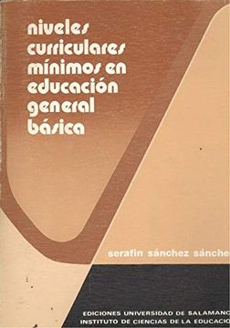 portada Niveles Curriculares Minimos en Educacion General Basica