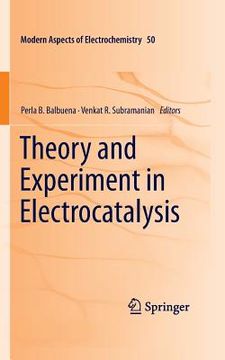 portada Theory and Experiment in Electrocatalysis (en Inglés)