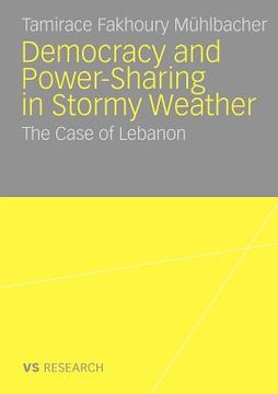 portada democratisation and power-sharing in stormy weather: the case of lebanon (en Inglés)