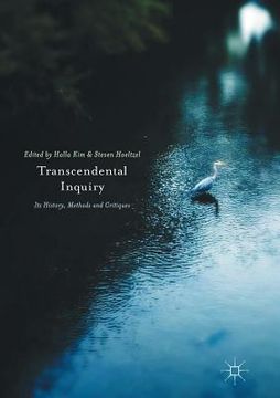 portada Transcendental Inquiry: Its History, Methods and Critiques (en Inglés)