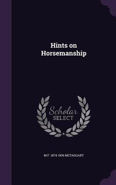 portada Hints on Horsemanship