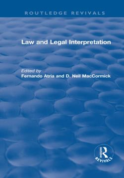 portada Law and Legal Interpretation (in English)