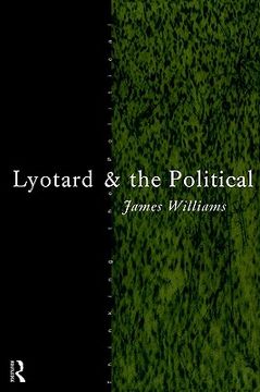portada lyotard and the political (en Inglés)