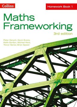 portada Ks3 Maths Homework Book 1 (Maths Frameworking) (en Inglés)